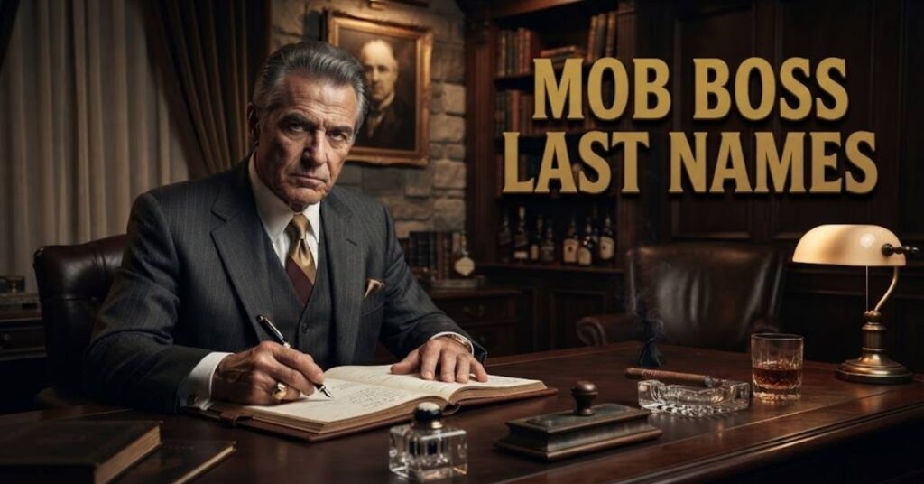 Mob Boss Last Names