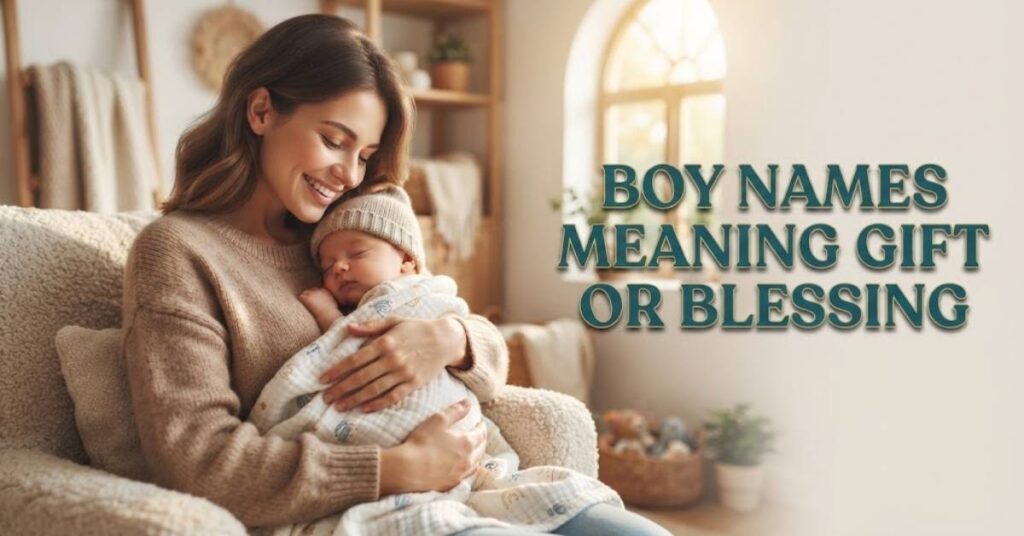 Boy Names Meaning Gift or Blessing