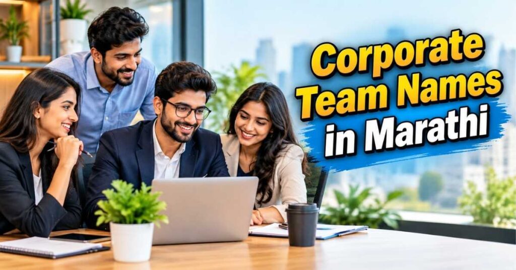 Corporate Team Names in Marathi