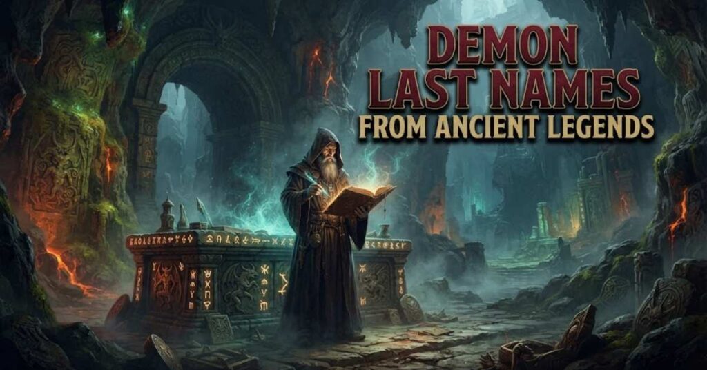 _Demon Last Names From Ancient Legends