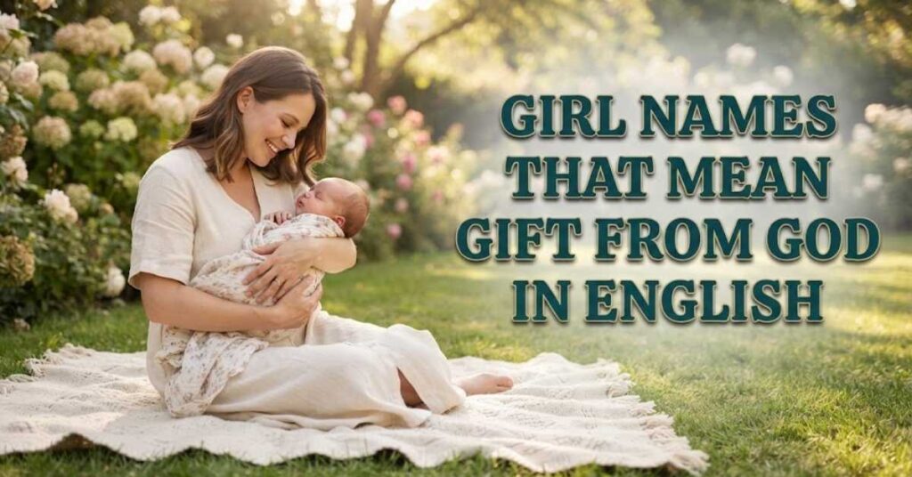Girl Names That Mean Gift from God in English