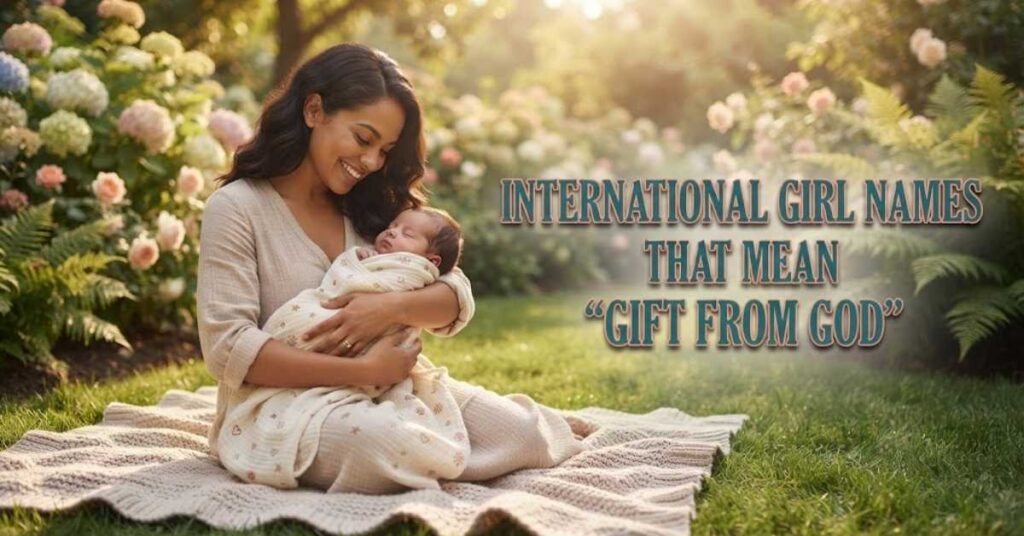 _International Girl Names That Mean “Gift From God”