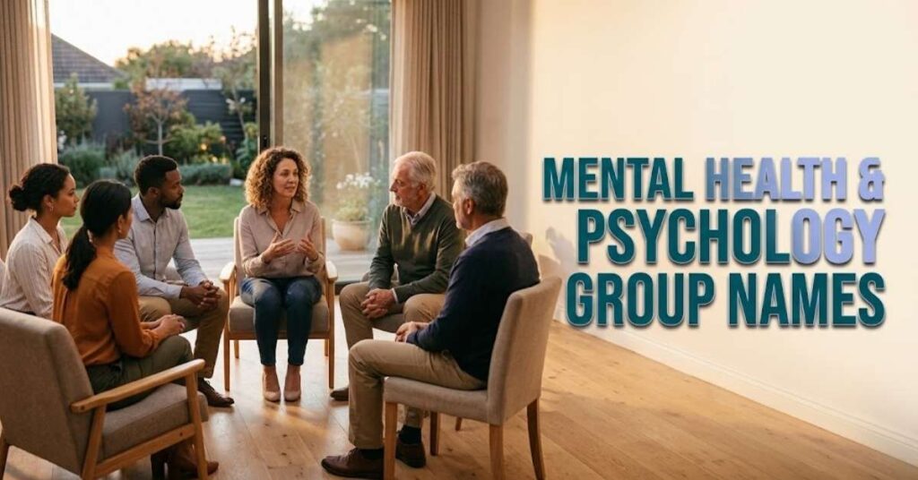 _Mental Health & Psychology Group Names