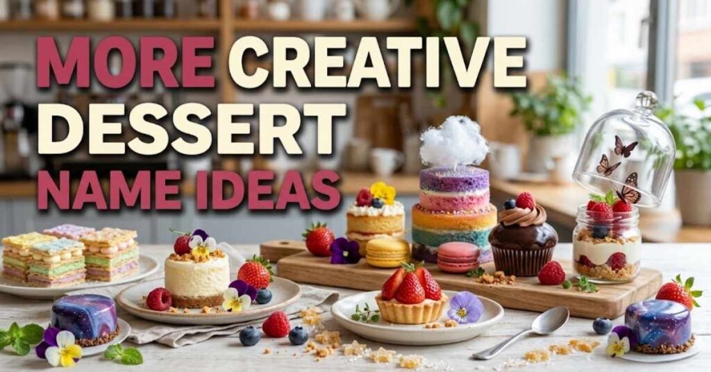 Cute Dessert Usernames