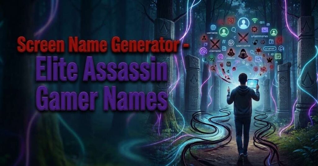 Screen Name Generator – Elite Assassin Gamer Names