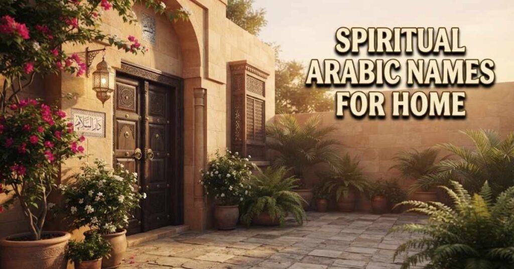 _Spiritual Arabic Names for Home