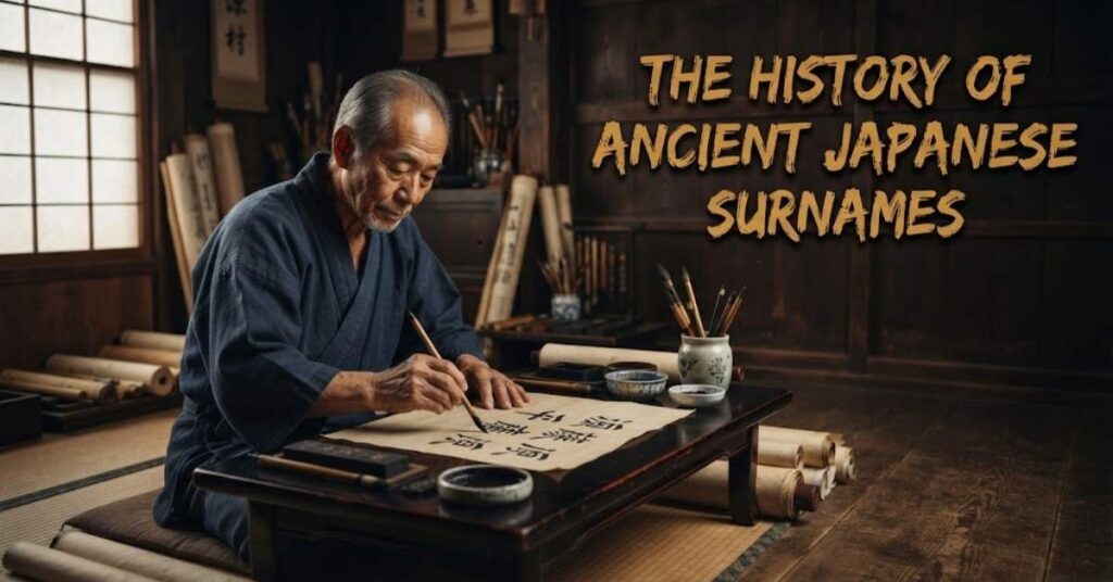 The History of Ancient Japanese Surnames